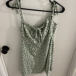 Flower mini spring dress